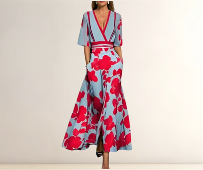 LUNA™ - ROBE ÉLÉGANTE LÉGÈRE AVEC MANCHES