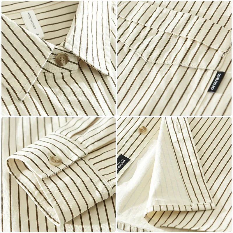 Basiel - Chemise décontractée - Confortable - Hommes