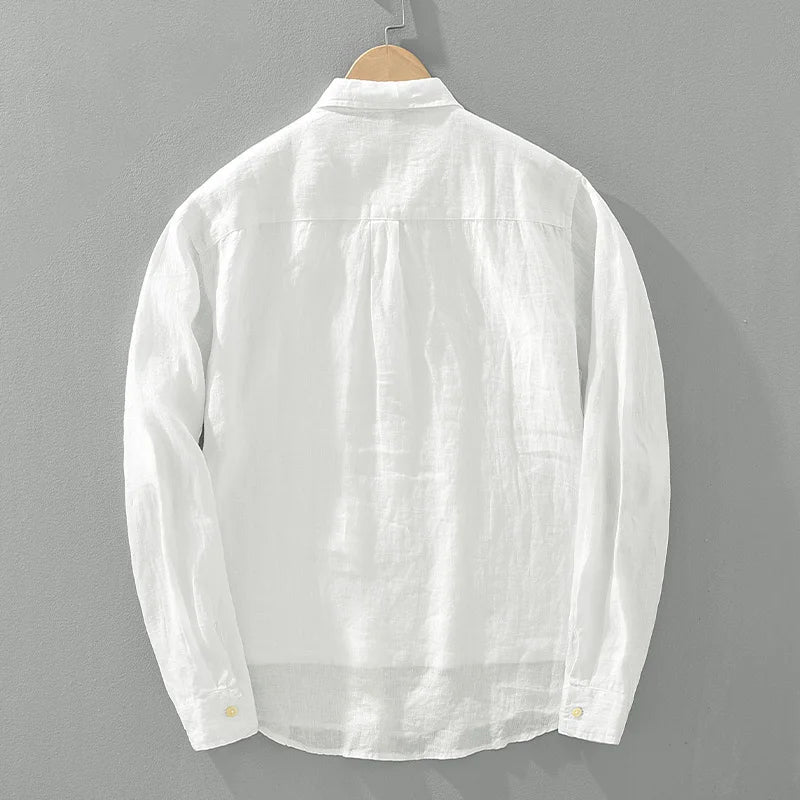 Elliot - Chemise en lin - Confortable - Hommes