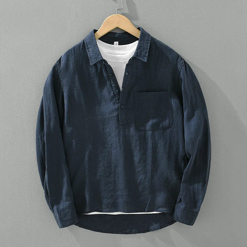 Elliot - Chemise en lin - Confortable - Hommes