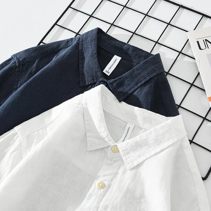 Elliot - Chemise en lin - Confortable - Hommes
