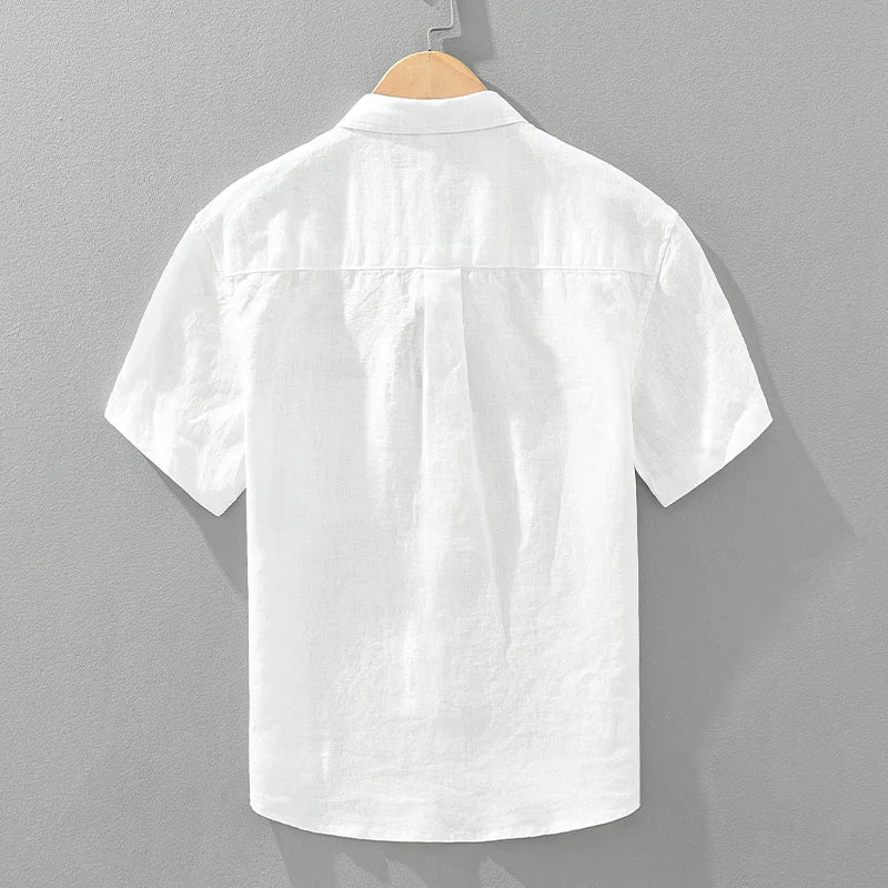 Reid - Chemise en Lin - Décontracté - Hommes