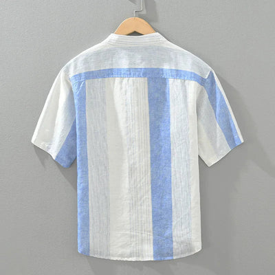 Finnegan - Chemise en Lin - Rayé - Hommes