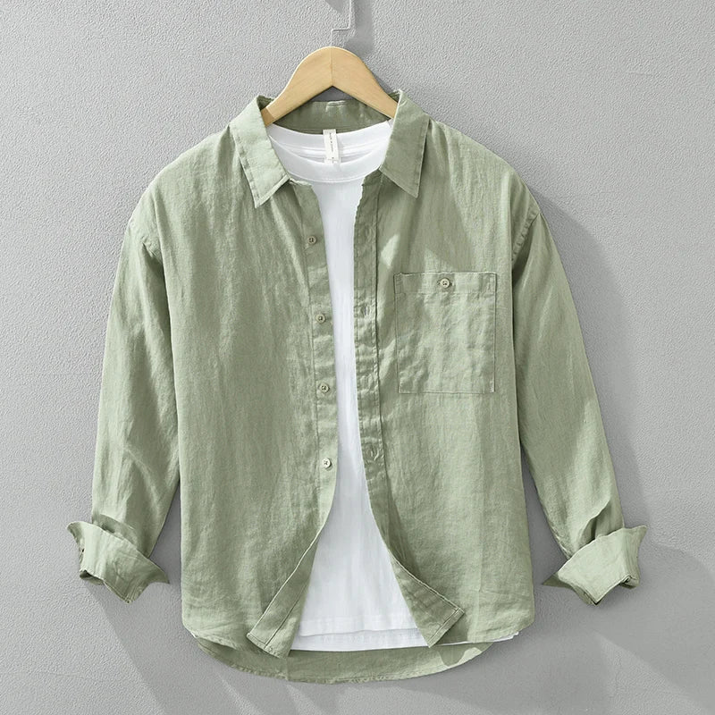 Ellert - Chemise en Lin - Élégant - Hommes