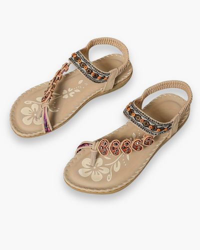 Sandales élégantes confort femme | Style bohème d'été