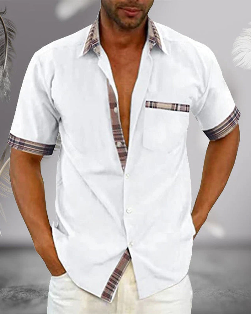 Oliver - Chemise Casual Ademend - Élégant - Homme