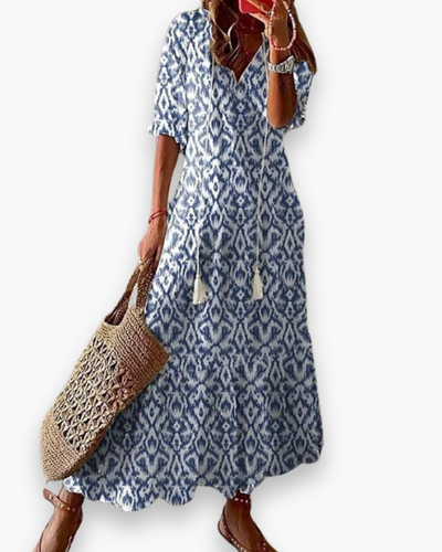 Robe longue bohème pour femme | Élégance d’été