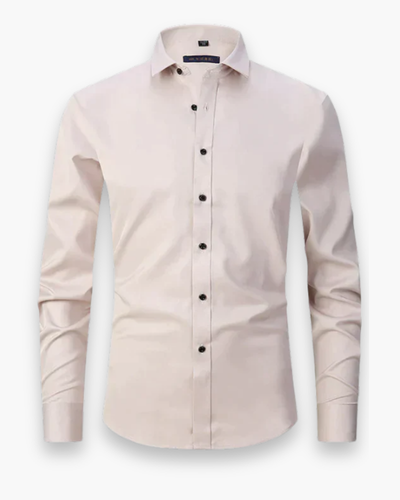 Chemise élégante ajustée homme | Tissu respirant