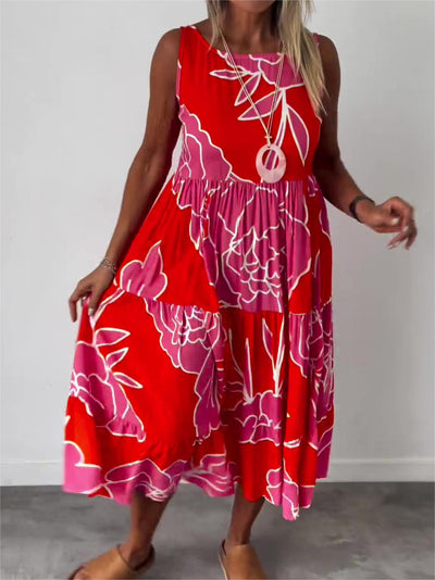 Gwendolyn | Robe maxi élégante sans manches
