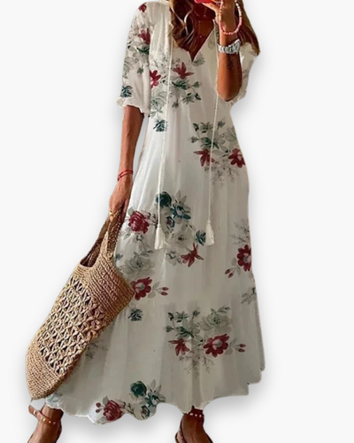 Robe longue bohème pour femme | Élégance d’été