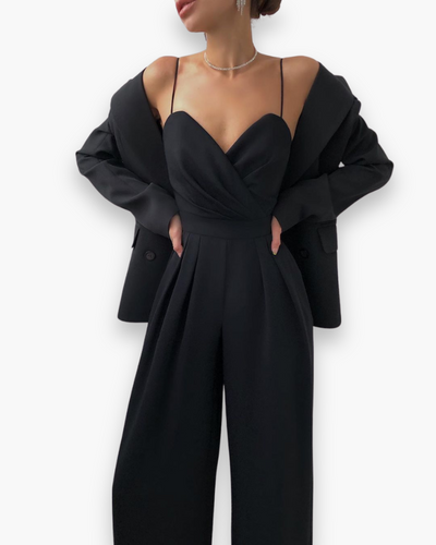 Combinaison de Soirée pour Femme | Élégante avec Ceinture