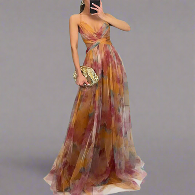 Prysentha | Robe maxi à l'élégance fluide