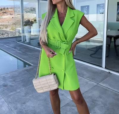 Chrissy - Robe Blazer Formelle - Elégant Et Stylé - Femmes
