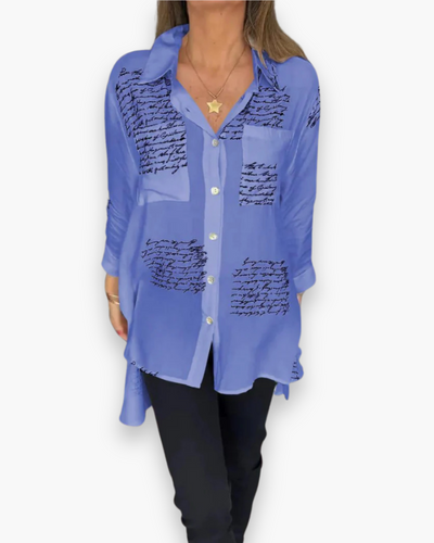 Chemise ample originale femme | Décontracté