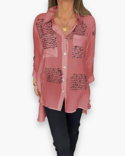 Chemise ample originale femme | Décontracté
