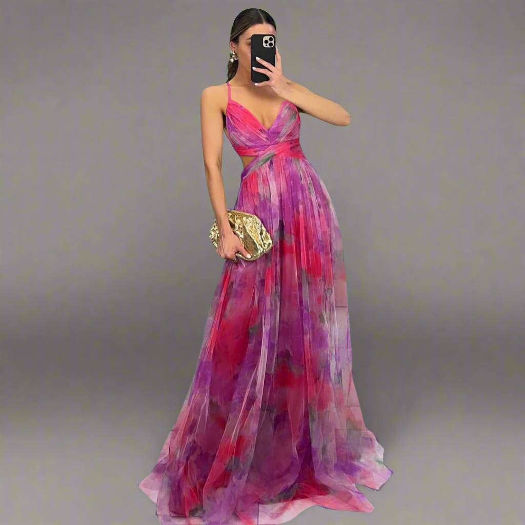 Prysentha | Robe maxi à l'élégance fluide