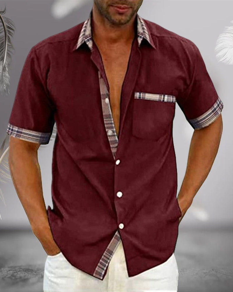 Oliver - Chemise Casual Ademend - Élégant - Homme