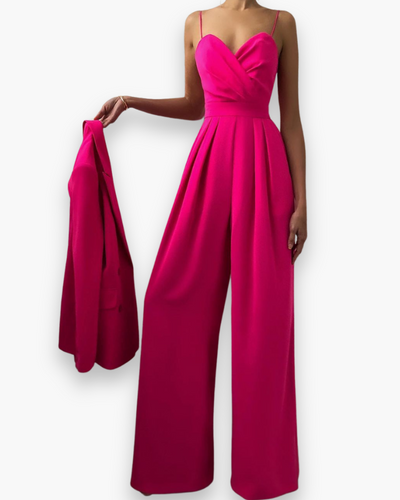 Combinaison de Soirée pour Femme | Élégante avec Ceinture