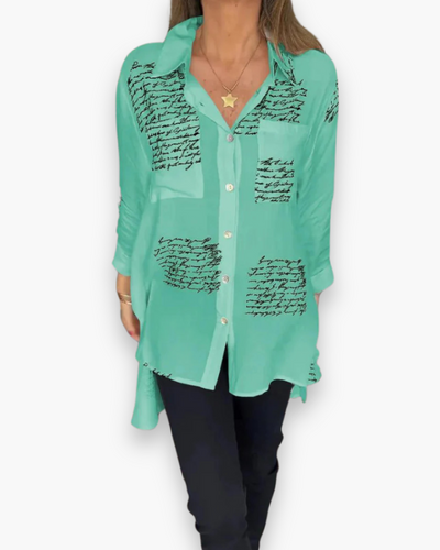 Chemise ample originale femme | Décontracté