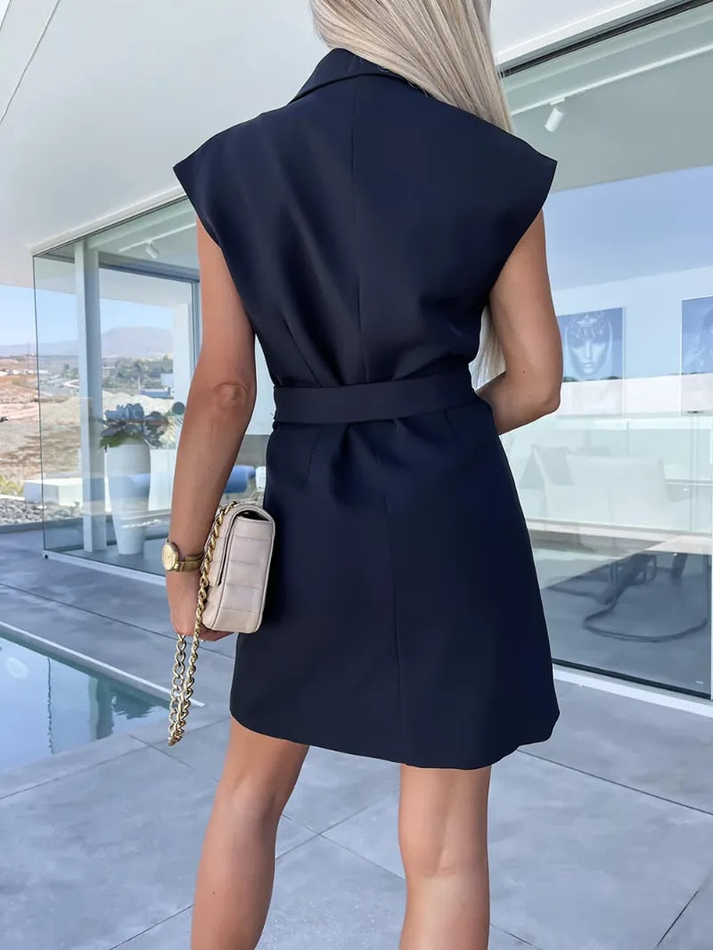 Chrissy - Robe Blazer Formelle - Elégant Et Stylé - Femmes