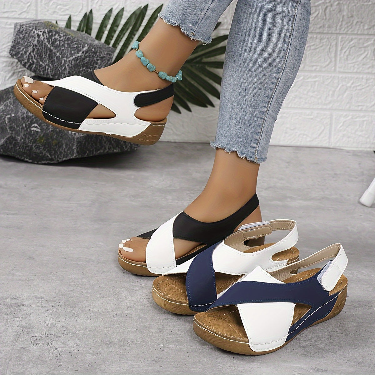 Monique | Sandales orthopédiques ultra confortables