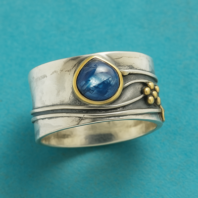 Bague de Méditation en Gemmes Bohémiennes