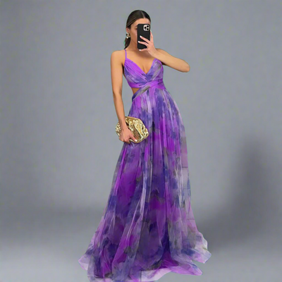 Prysentha | Robe maxi à l'élégance fluide