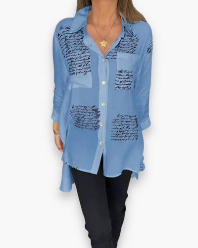 Chemise ample originale femme | Décontracté