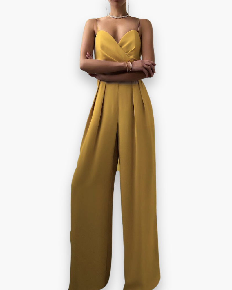 Combinaison de Soirée pour Femme | Élégante avec Ceinture