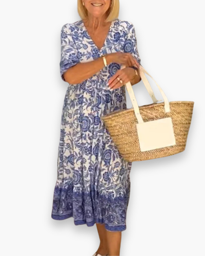 Robe fleurie élégante femme | Midi