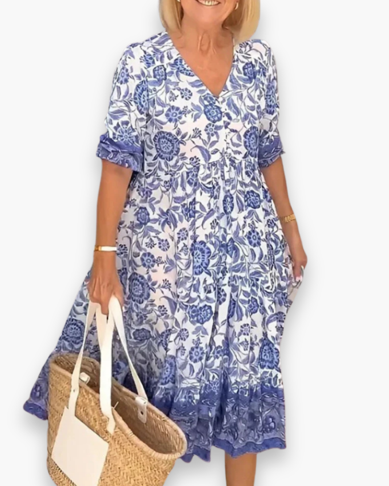 Robe fleurie élégante femme | Midi