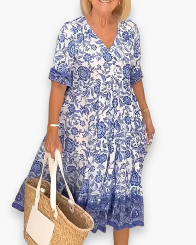 Robe fleurie élégante femme | Midi