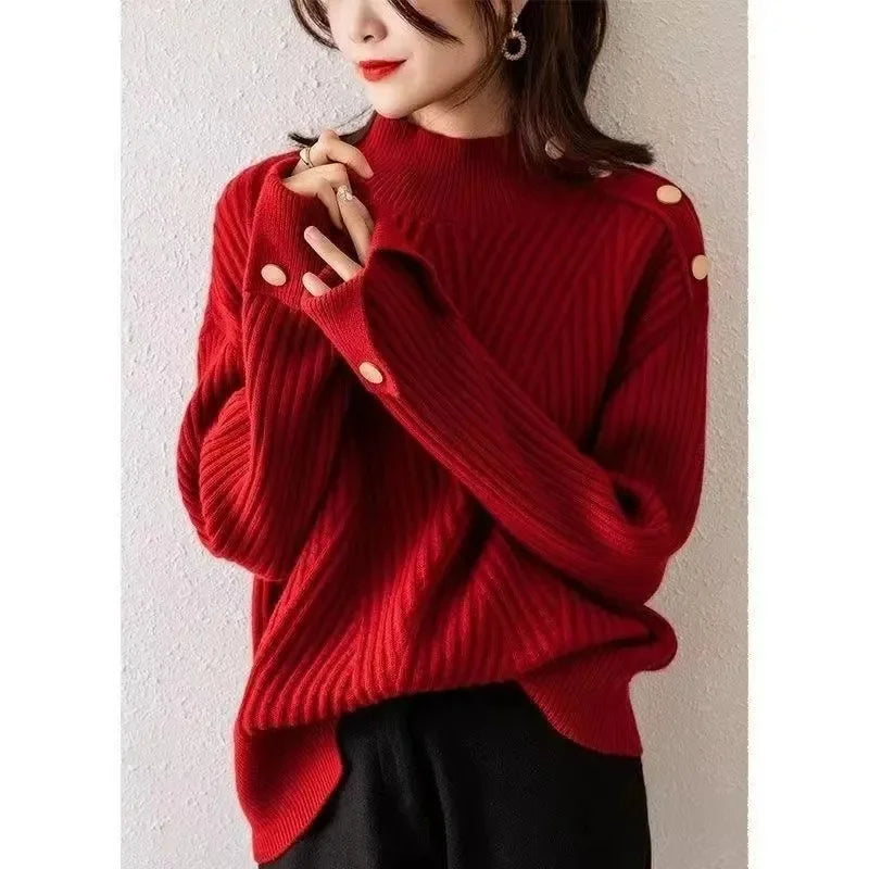 Élise - Pull automne femme élégant