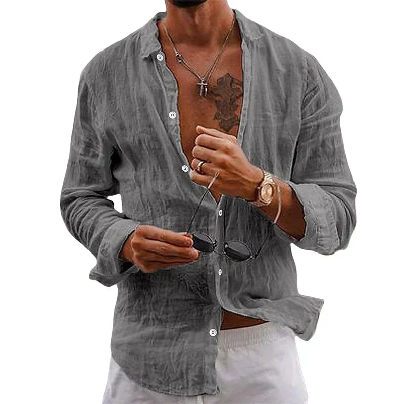 Sem | Chemise en lin confortable pour hommes