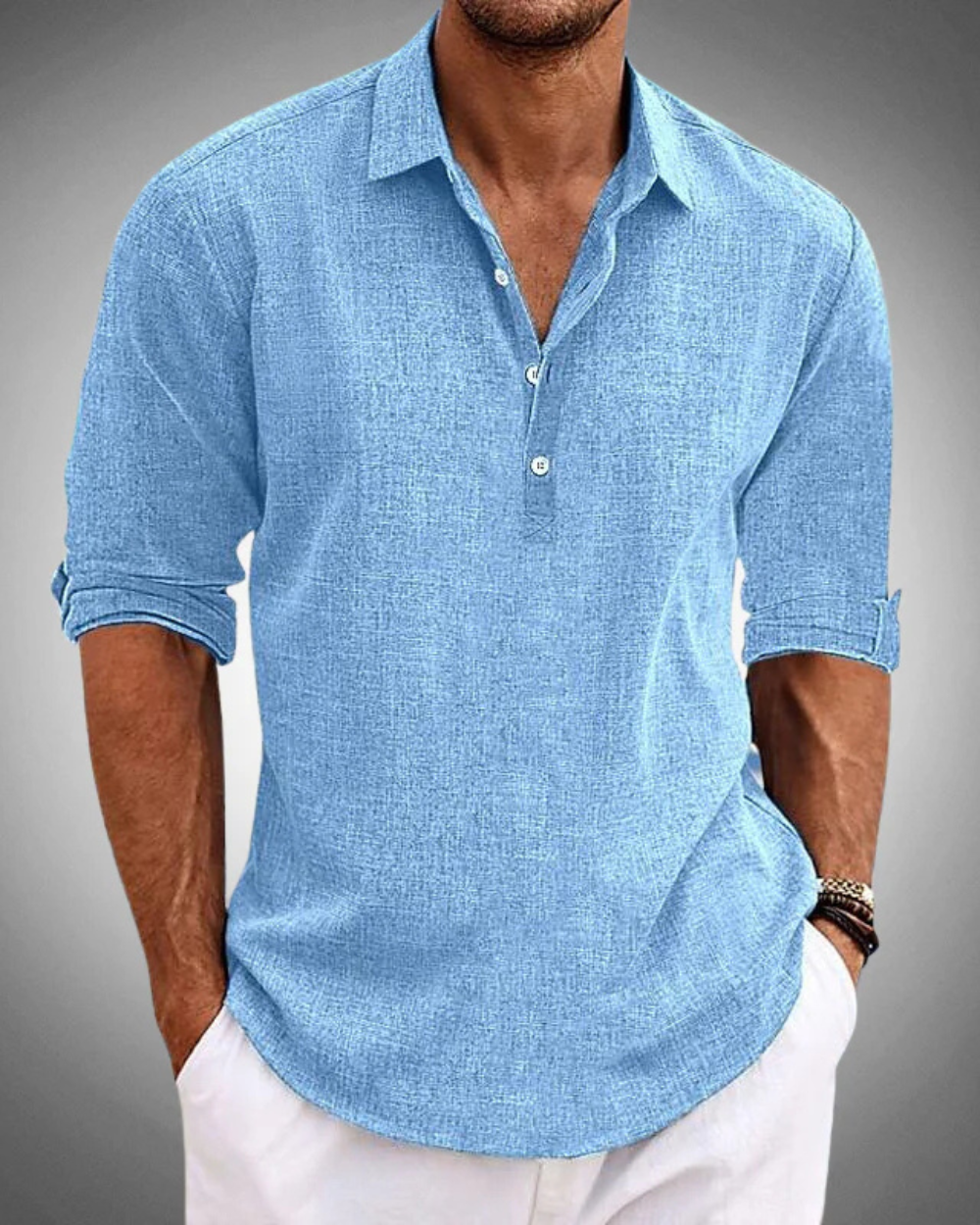 Sabbio - Chemise classique en coton