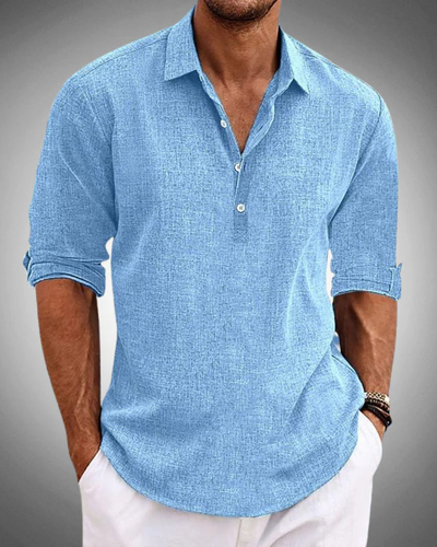 Sabbio - Chemise classique en coton