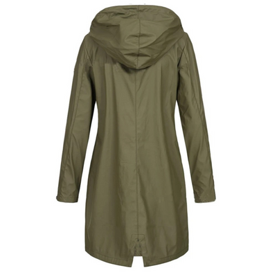 Amandine - Veste Coupe-Vent Pratique Avec Capuche