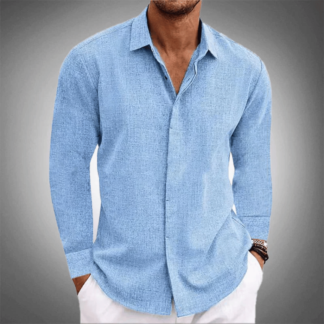 Chemise en lin Signature