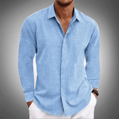 Chemise en lin Signature