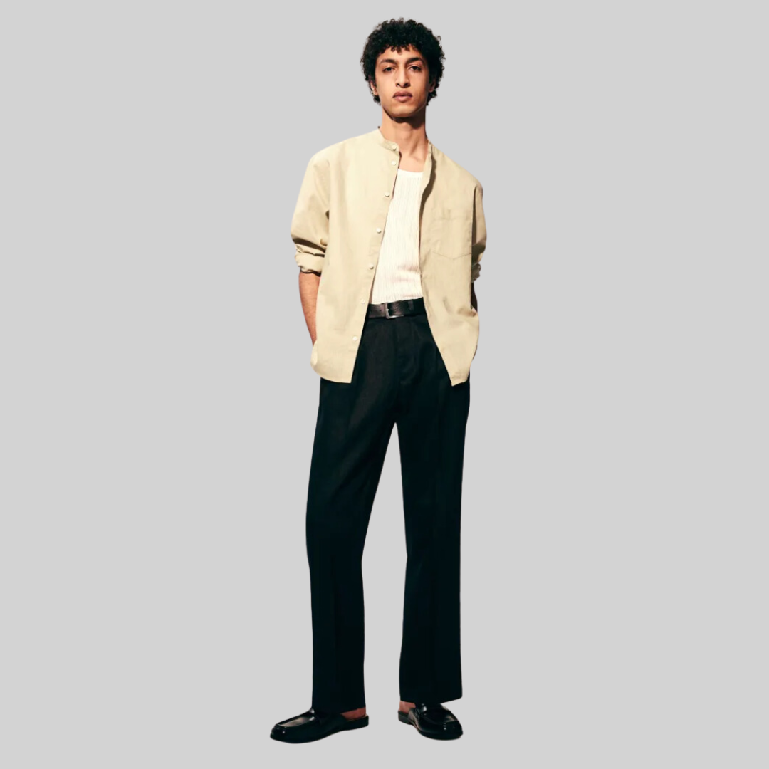 Erling - Chemise en Lin - Élégance Intemporelle - Hommes