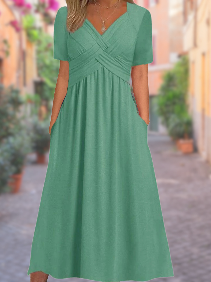 Joeline - Robe D'Été Élégante - Flatteuse Et Respirante - Femmes