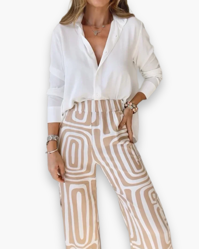 Ensemble pantalon moderne femme | Chic et élégant