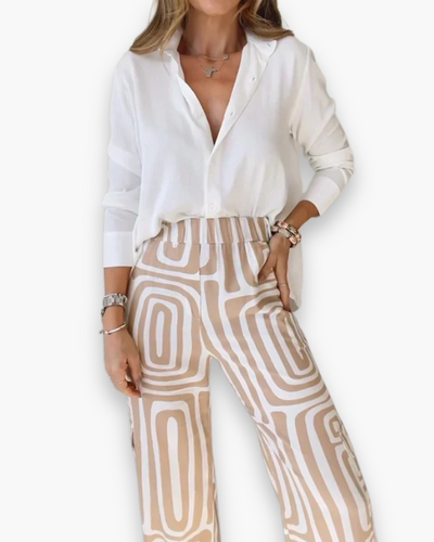 Ensemble pantalon moderne femme | Chic et élégant