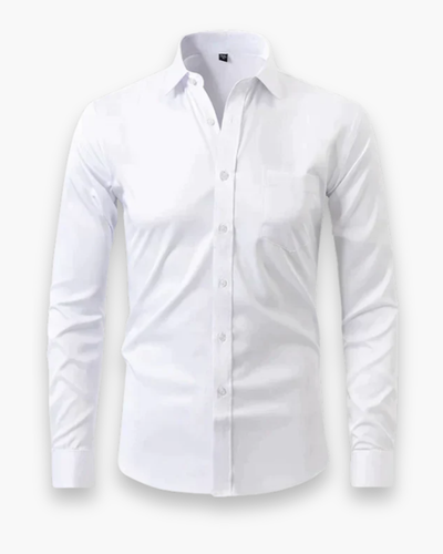 Chemise élégante ajustée homme | Tissu respirant