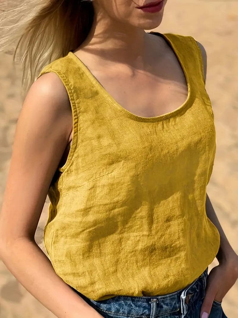 Mia - Top Femme - Coupe Décontractée et Aérée