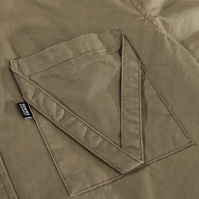 Elian - Chemise Cargo - Décontracté - Hommes