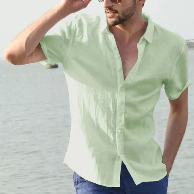 Maurice - Chemise en Lin - Coupe Relaxée - Hommes