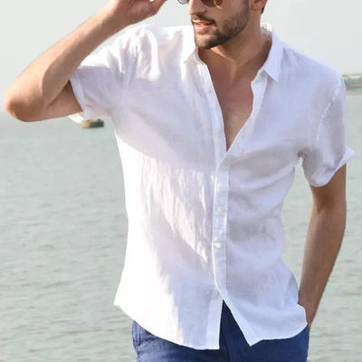 Maurice - Chemise en Lin - Coupe Relaxée - Hommes