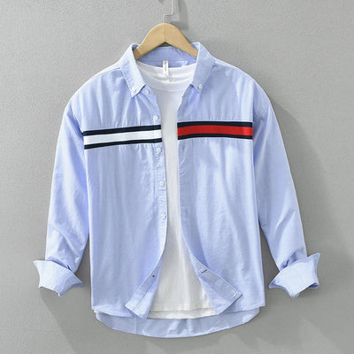Byron - Chemise en patchwork décontractée - Audacieuse & Élégante - Hommes