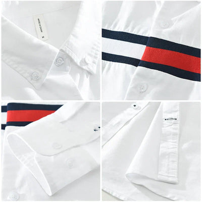 Byron - Chemise en patchwork décontractée - Audacieuse & Élégante - Hommes
